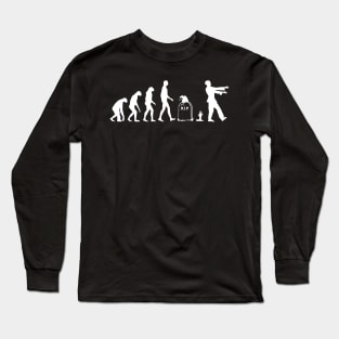 Halloween: Zombie Evolution Long Sleeve T-Shirt